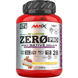   Amix ZeroPro Protein 1000 g /28 servings/ Creamy Vanilla Cheescake