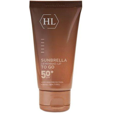 Holy Land Cosmetics Солнцезащитный крем  Sunbrella Demi Make-Up SPF 50+ С тоном 50 мл (7290101325178) - зображення 1