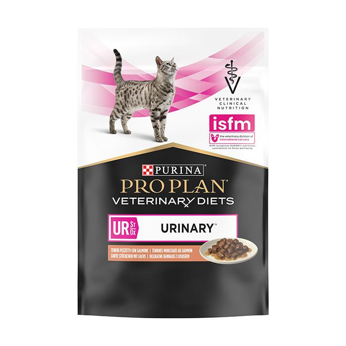 Pro Plan Veterinary Diets UR Urinary с лососем 85 г - зображення 1