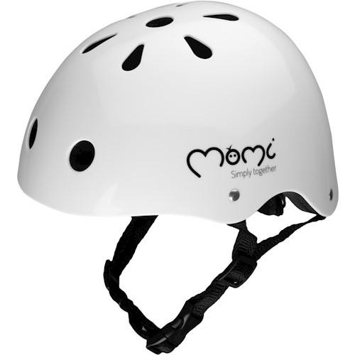 MoMi MIMI helmet / розмір 48-55см, white matte - зображення 1