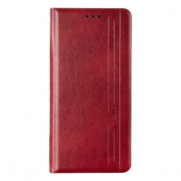   Gelius Book Cover Leather New Samsung A037 A03S Red (88308)