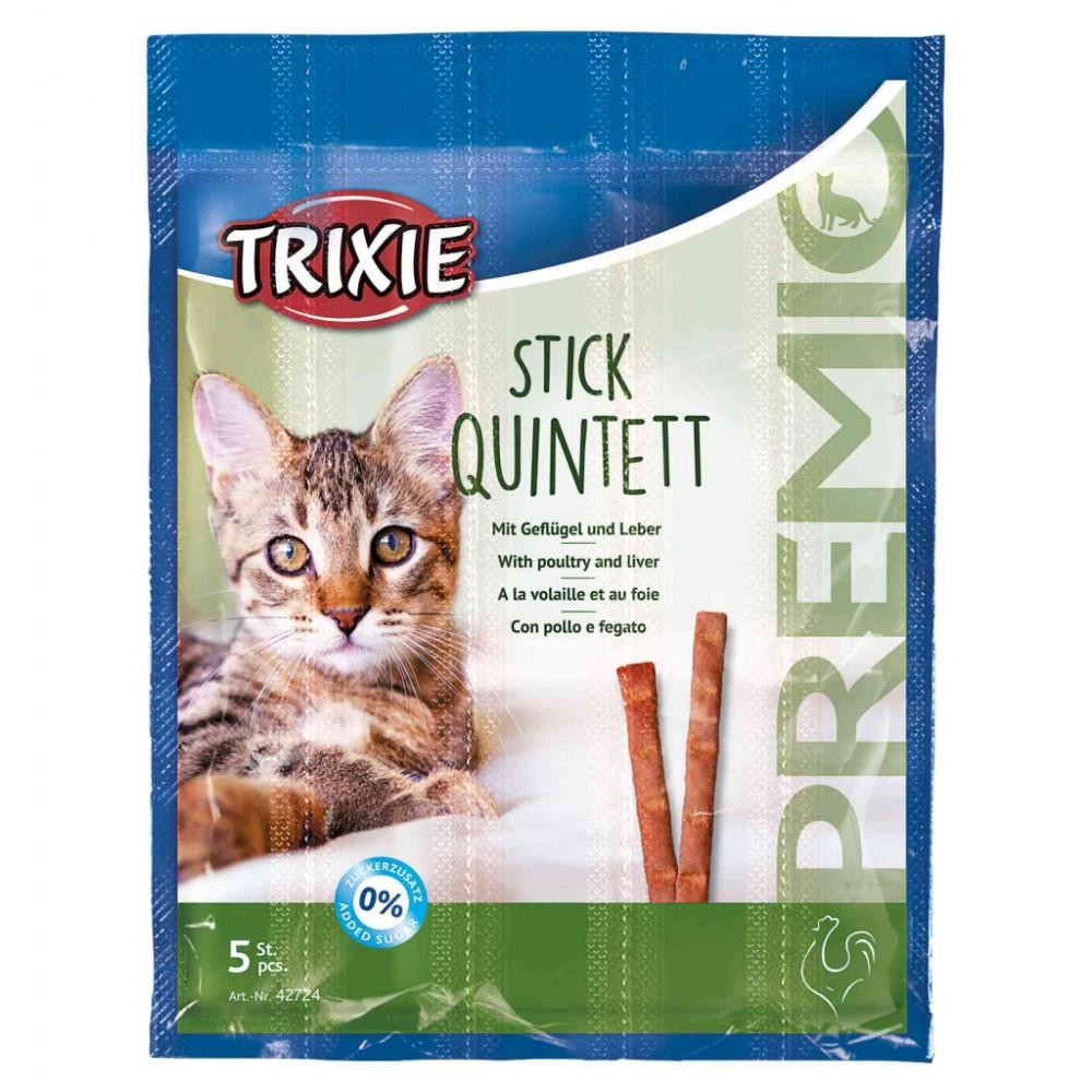 Trixie Premio Quadro Sticks POULTRY & LIVER 4 шт 5 г (42724) - зображення 1