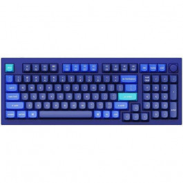 Keychron Q5 100 Key QMK Gateron G PRO Black Hot-Swap RGB Knob Blue (Q5O3Z_KEYCHRON)