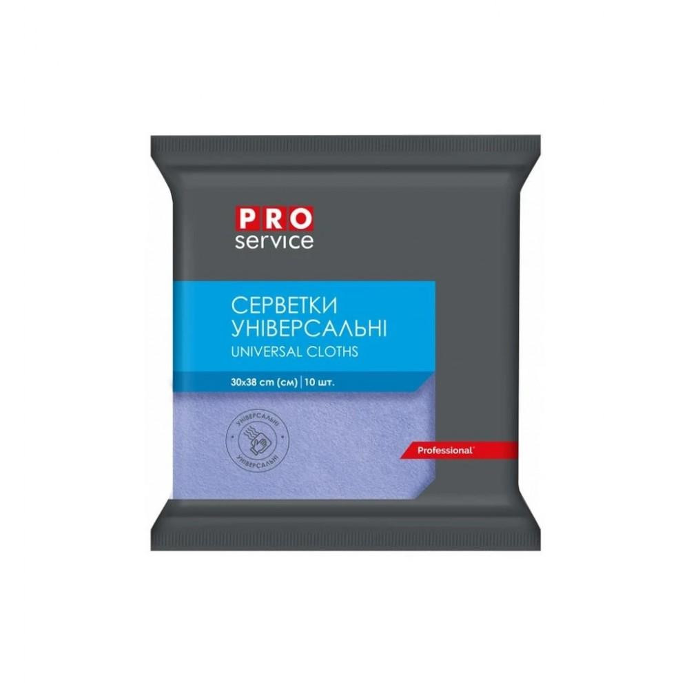 ProService Серветки для прибирання  Віскозні Сині 10 шт. (4823071658613) - зображення 1