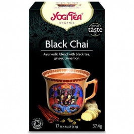   Yogi Tea Чай чорний  органічний 37.4 г (17 шт. х 2.2 г) (4012824400658)