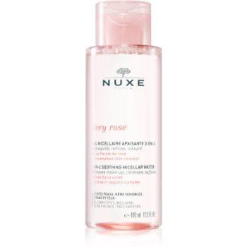 Nuxe Very Rose заспокоююча міцелярна вода для обличчя та очей 400 мл - зображення 1