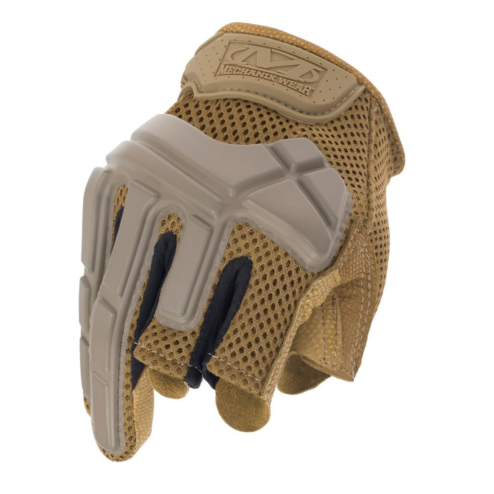 Mechanix Wear M-Pact Partial Palm Tactical Gloves Coyote - тактичні рукавички з неповним пальцем (MPTPF-72-010) - зображення 1