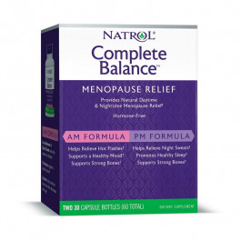   Natrol Natrol Complete Balance Menopause Relief AM/PM 2 х 30 капсул