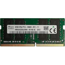 SK hynix 32 GB SO-DIMM DDR4 2666 MHz (HMAA4GS6AJR8N-VK)