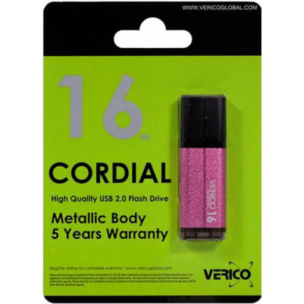 VERICO 8 GB Cordial Pink (1UDOV-MFPK83-NN) - зображення 1