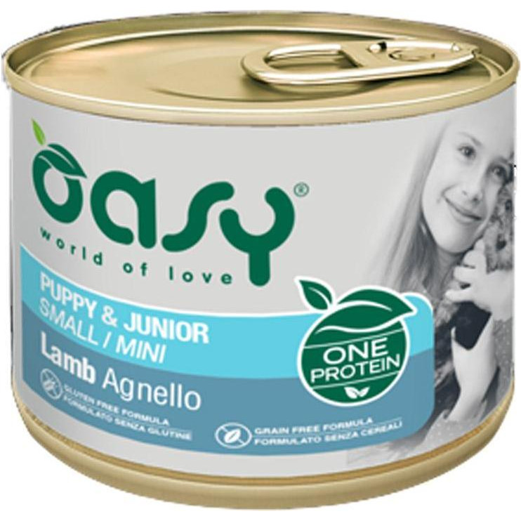 OASY One Protein Formul Puppy & Junior Small/Mini з ягням 200 г (8053017344447) - зображення 1