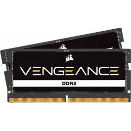   Corsair 64 GB (2x32GB) SO-DIMM DDR5 4800 MHz Vengeance (CMSX64GX5M2A4800C40)