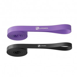   U-powex Power Band 9-39 кг Black/Purple (UP 1072 2in1 BP)