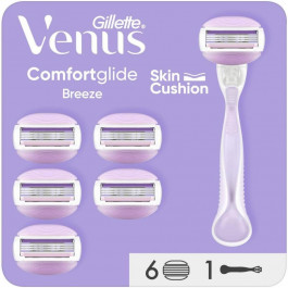   Venus Станок для гоління  Comfort Glide Breeze з 6 змінними касетами