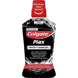   Colgate Ополіскувач для ротової порожнини  Plax White + Charcoal Whitening відбілюючий 500 мл