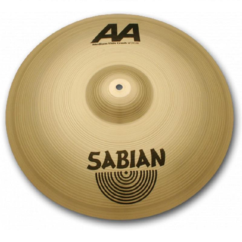 SABIAN 16" AA Medium Thin Crash (21607) - зображення 1