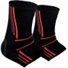 Power System Спортивные бандажи на голеностоп Power System Ankle Support Evo PS-6022 Black/Orange L - зображення 1