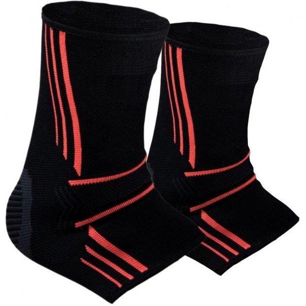 Power System Спортивные бандажи на голеностоп Power System Ankle Support Evo PS-6022 Black/Orange L - зображення 1