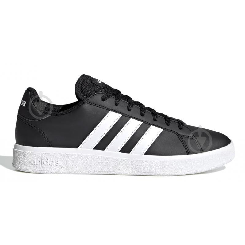 Adidas Чоловічі кеди низькі  Grand Court Base 2 GW9251 46 (11UK) 29.5 см Cblack/Ftwwht/Cblack (406542672114 - зображення 1