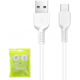   Hoco X13 USB Type-A to USB Type-C 1m White (6957531061199)