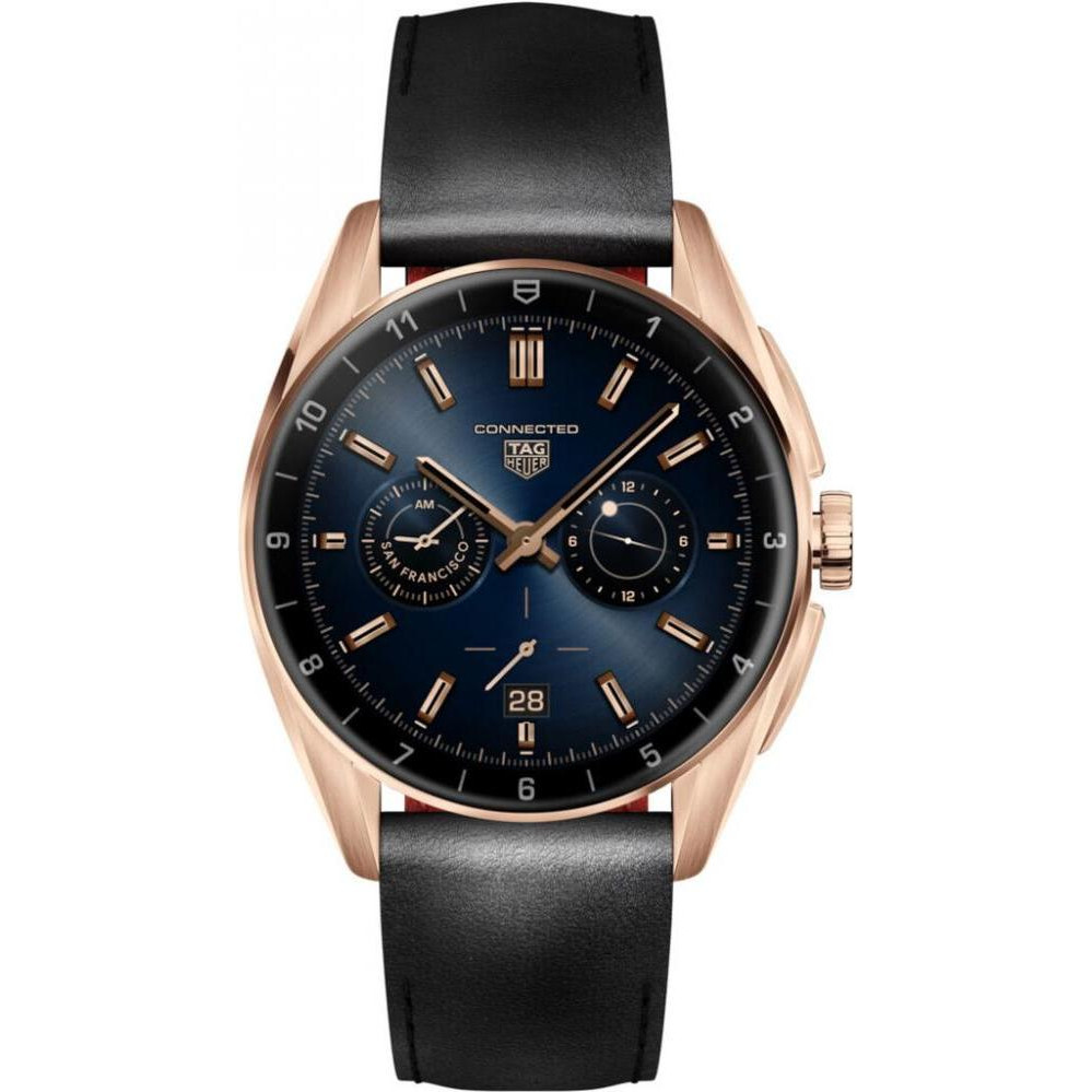 TAG Heuer CONNECTED Calibre E4 Golden Bright Edition - 42 mm Rose Golden PVD Steel (SBR8011.BC6652) - зображення 1