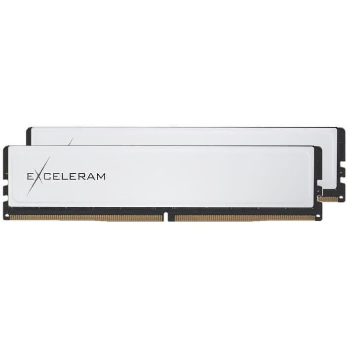 Exceleram 32 GB (2x16GB) DDR5 6600 MHz Black&White (EBW50320663440CD) - зображення 1