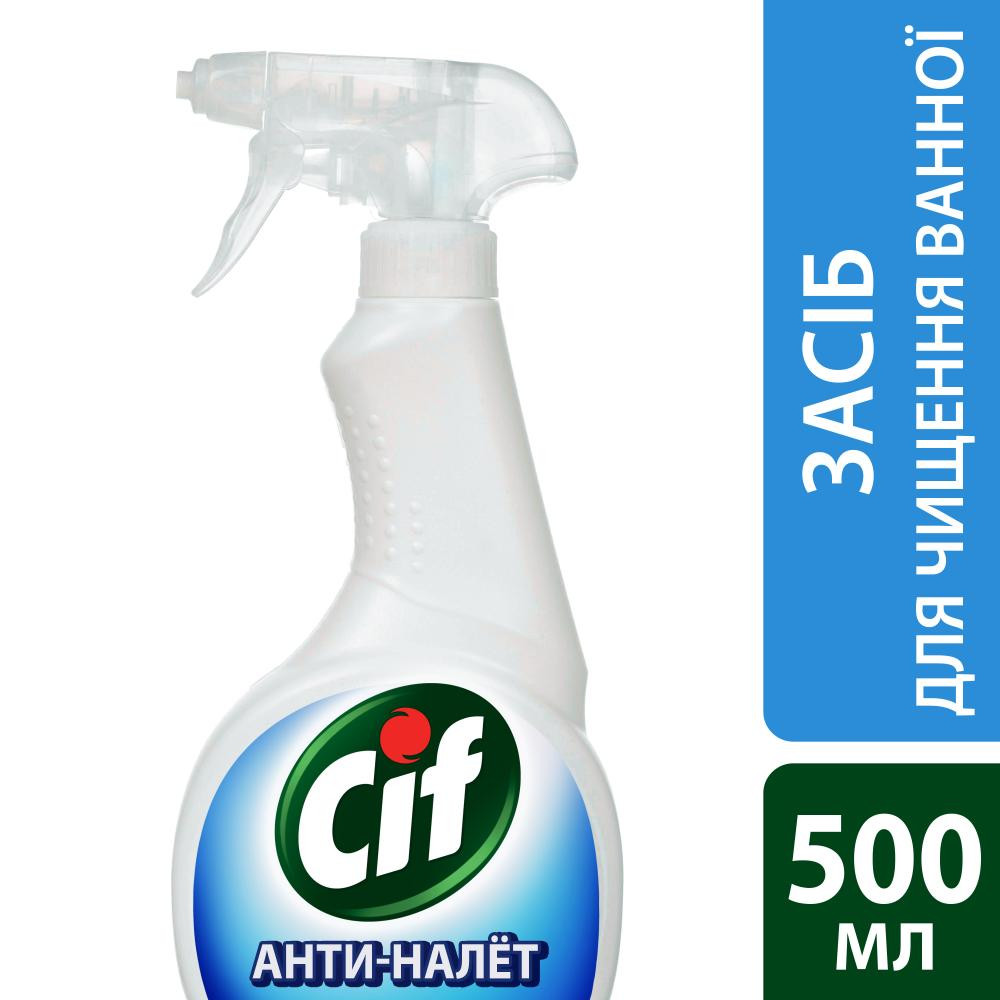 Cif Средство для чистки ванной Анти-налет 500мл (8717163046258) - зображення 1