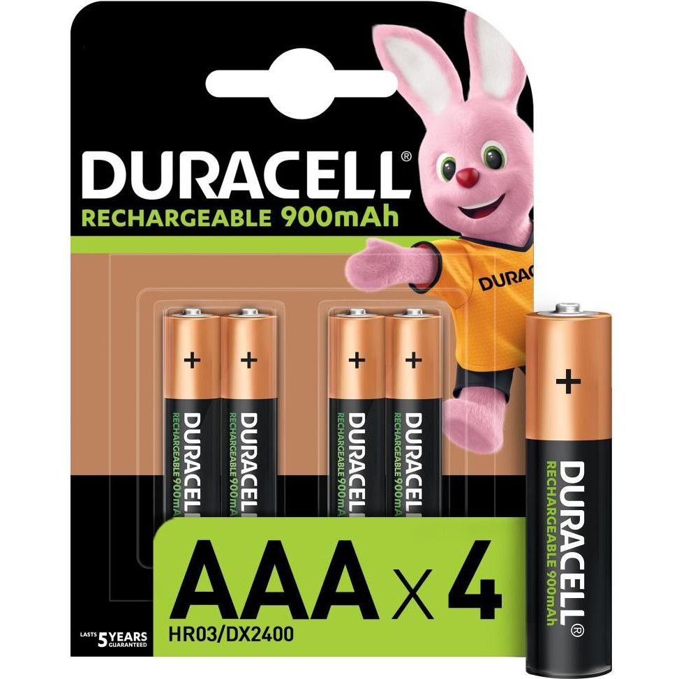 Duracell AAA 900mAh NiMh 4шт Turbo 5005015 - зображення 1