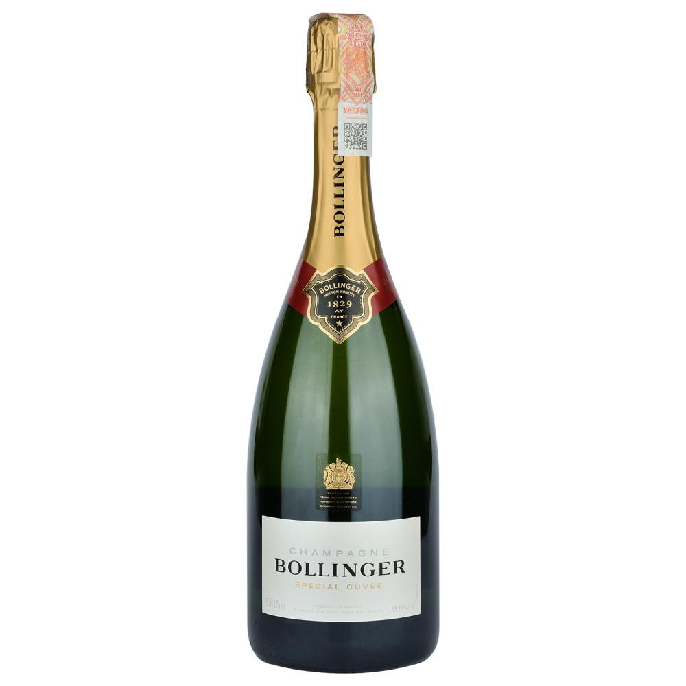 Champagne Bollinger Шампанське  Special Cuvee Champagne, біле, брют, 0,75 л (49272) (3052853075909) - зображення 1