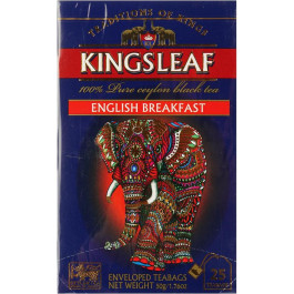   Kingsleaf Чай чорний  English Breakfast, конверт, 25*2 г (4792252942530)