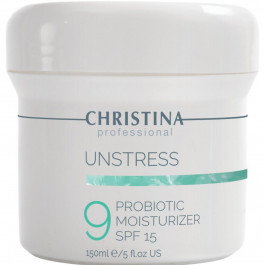 CHRISTINA Увлажняющее средство  Пробиотик Unstress ProBiotic Moisturizer SPF 15 150 мл (7290100366417)