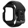 Spigen Чохол та ремінець  для Apple Watch 7 45 mm Liquid Air Pro Black (ACS04182) - зображення 5