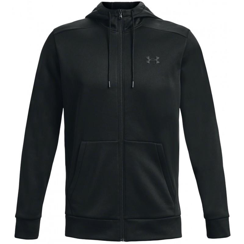 Under Armour Жіноча  Ua Armour Fleece Fz Hoodie-Blk 1373357-001 L (195253820878) - зображення 1