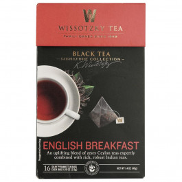   Wissotzky Tea Чай чорний  English Breakfast, 40 г (16 штук по 2,5 г) (568739) (859013004013)