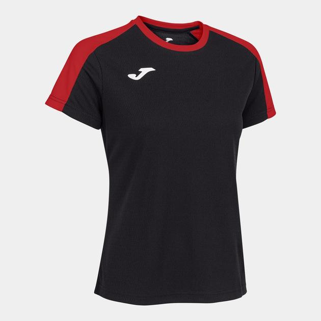 Joma Спортивная футболка  Eco Championship 901690.106 XL Черная с красным (8445456359227) - зображення 1