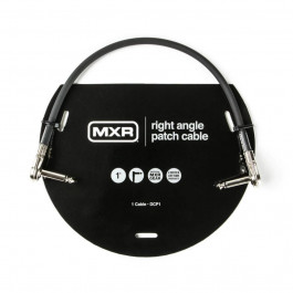   Dunlop Кабель инструментальный  DCP1 MXR Patch Cable 0.3m (1ft) (Right Angle)