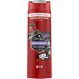 Old Spice Гель для душу + шампунь 2в1 Night Panther 400мл