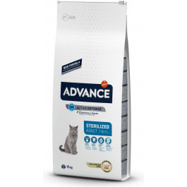 Advance Cat Sterilized Turkey & Barley 15 кг (8410650166285)