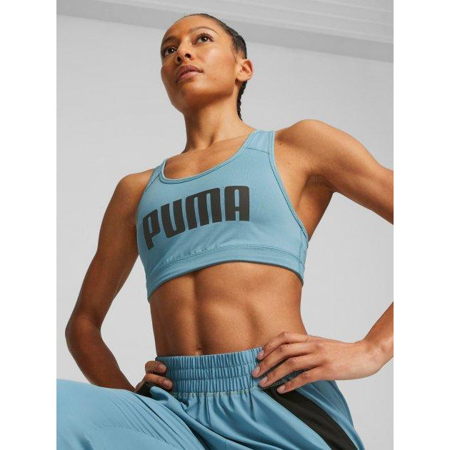 PUMA Спортивный топ  Mid Impact 4Keeps Bra 52030485 XS Bold Blue (4099684055938) - зображення 1