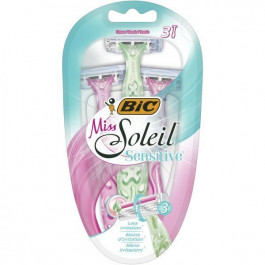   BIC Miss Soleil Sensitive Набор бритв без сменных картриджей 3 шт. (3086123519176)