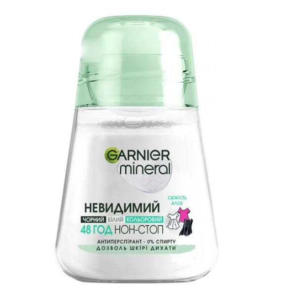 Garnier Антиперспирант  Mineral Невидимый Прикосновение свежести роликовый 50 мл (3600541414020) - зображення 1