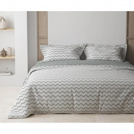   ТЕП Комплект постільної білизни  Happy Sleep Сімейний 2 х 215 x 150 см Pearl Dream Grey Ранфорс (2000008