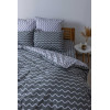 ТЕП Комплект постільної білизни  Happy Sleep Сімейний 2 х 215 x 150 см Pearl Dream Grey Ранфорс (2000008 - зображення 7