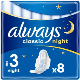 Always Прокладки гігієнічні  Classic Night 8шт