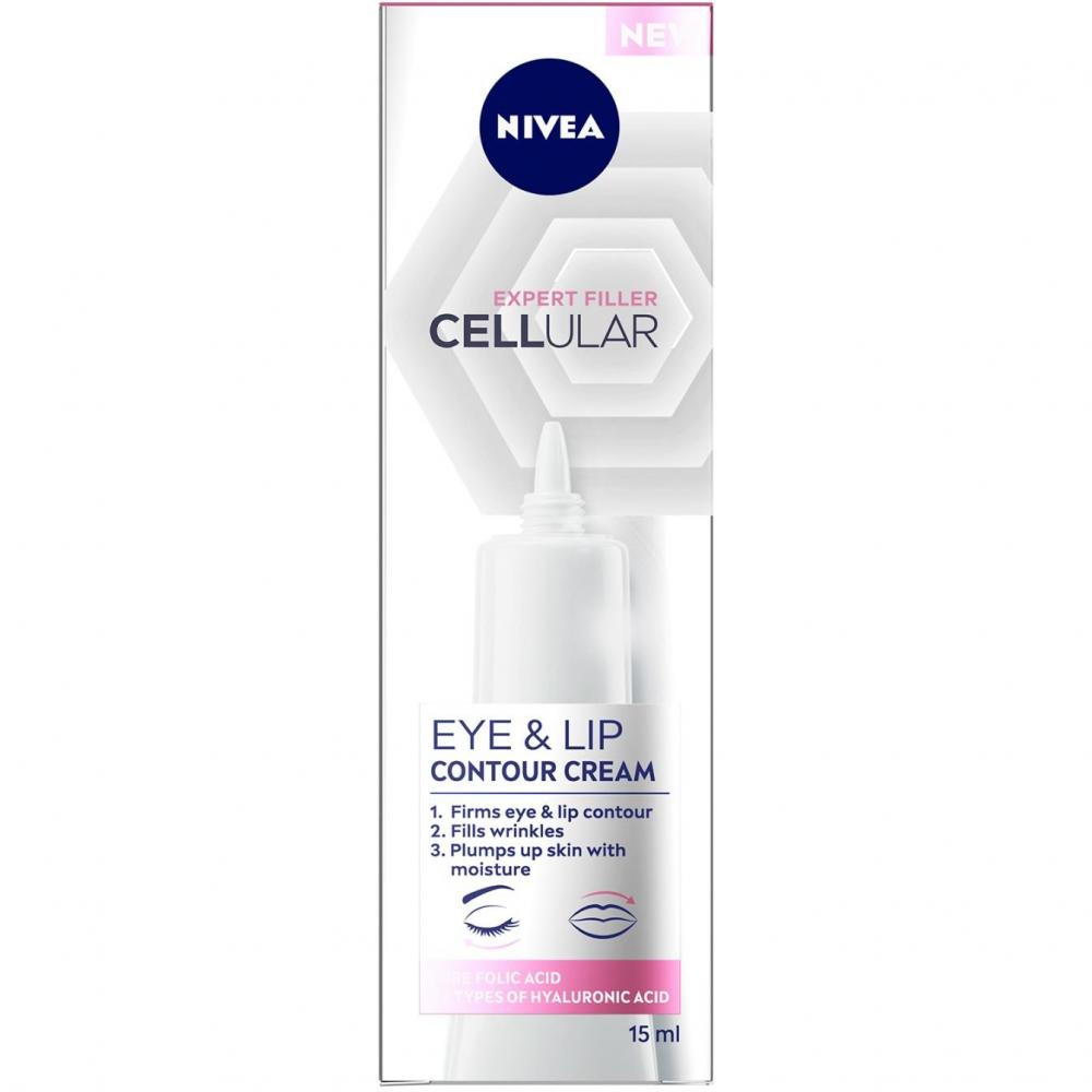 Nivea Крем для шкіри навколо очей  Hyaluron Cellular з гіалуроновою кислотою 15 мл (4005808367092) - зображення 1