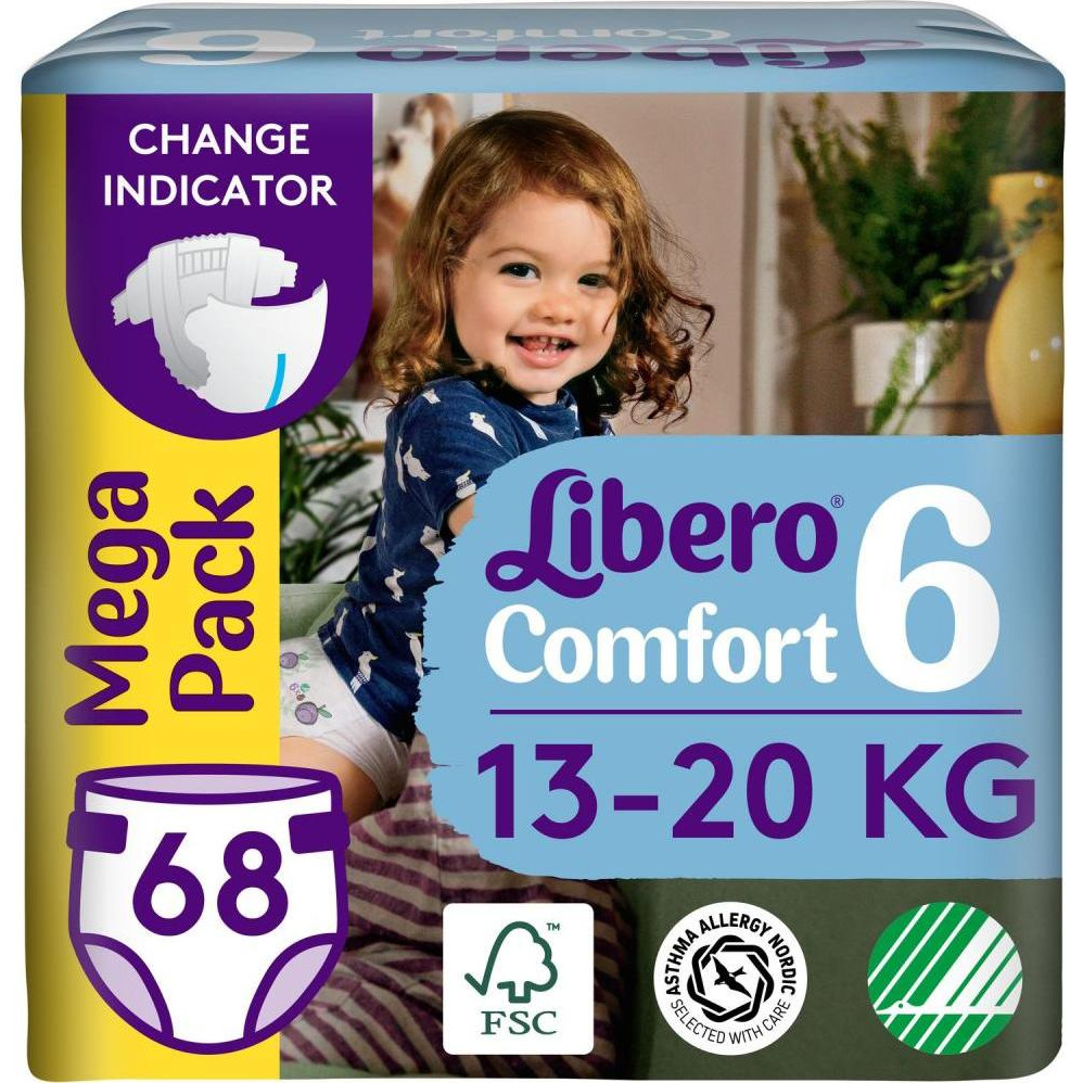 Libero Comfort 6, 68 шт. - зображення 1