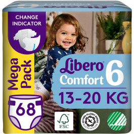   Libero Comfort 6, 68 шт.