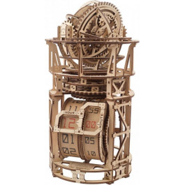 Ugears Механічна модель Астроном. Настільний годинник із турбійоном (70162)