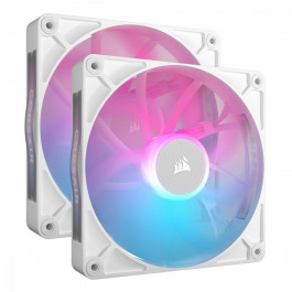 Corsair iCUE LINK RX140 RGB 140mm PWM Fan Twin Starter Kit White (CO-9051024-WW)