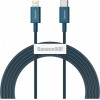 Baseus Superior Series Fast Charging Data Cable Type-C to Lightning PD 20W 1m Blue (CATLYS-A03) - зображення 1